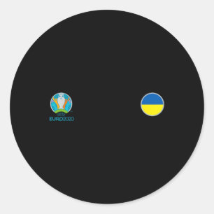 Uefa Euro ukraine' Classic Round Sticker