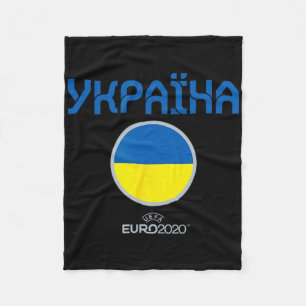 Uefa Euro ukraine' Nation Fleece Blanket