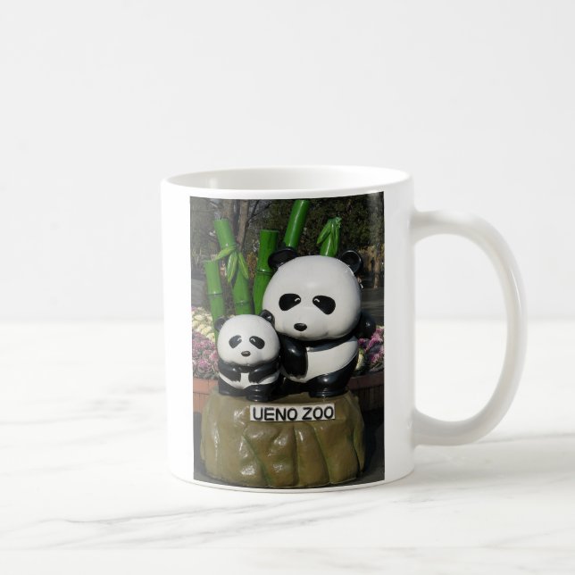 Ueno Zoo Panda Sign Coffee Mug (Right)