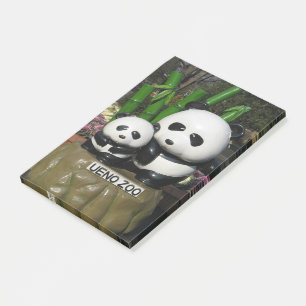 Ueno Zoo Panda Sign Post-it Notes