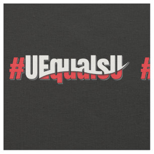 UEqualsU HIV Undetectable Untransmittable Art Fabric
