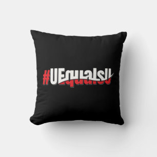 UEqualsU HIV Undetectable Untransmittable Art Throw Pillow