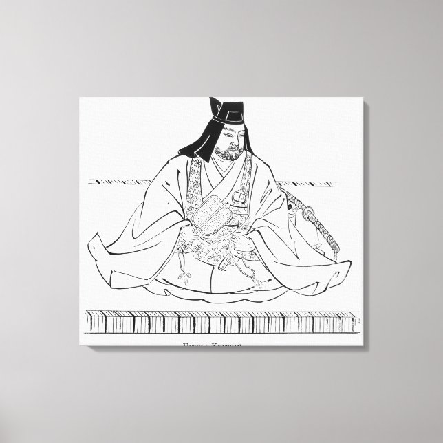 Uesugi Kenshin Canvas Print (Front)