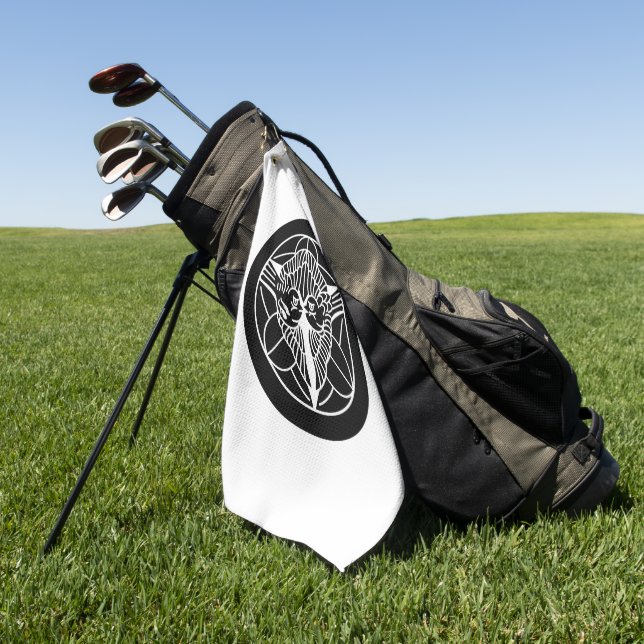 Uesugi Sasa Golf Towel (Green)