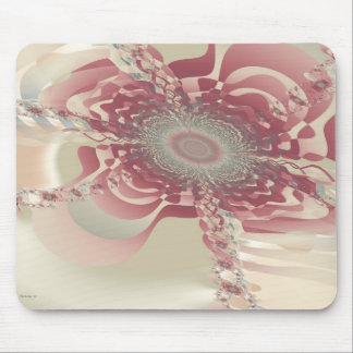 UF Abstract Flower Mouse Pad