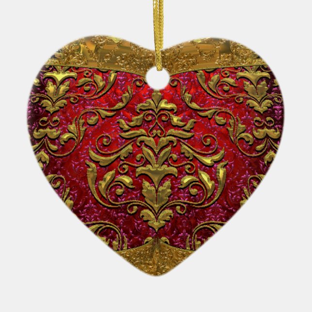 Ufaycicle Baroque IV Ceramic Ornament (Front)