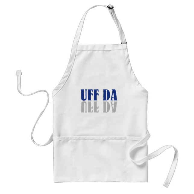 UFF DA Funny Scandinavia Standard Apron (Front)