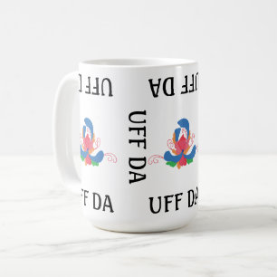 UFF DA modern rosepainting Coffee Mug