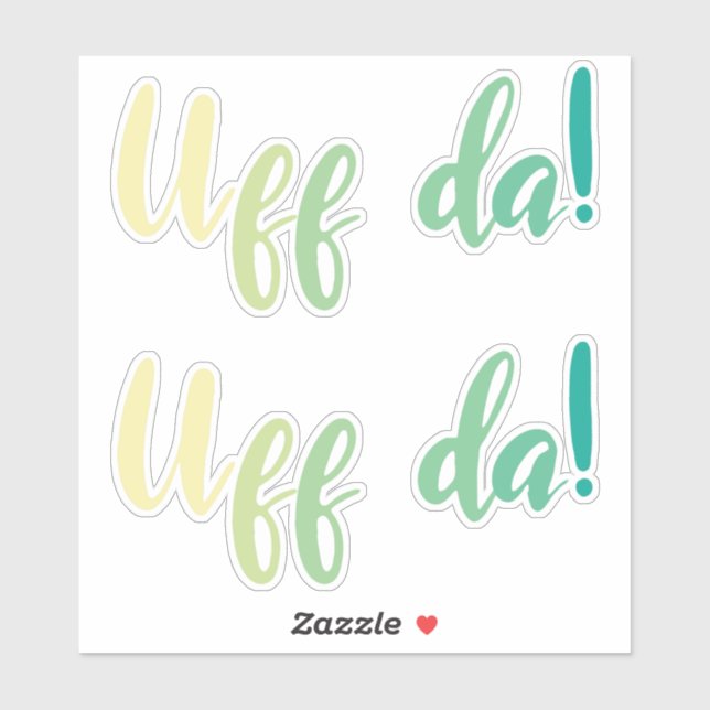 Uff Da! Norwegian, Minnesota (Sheet)