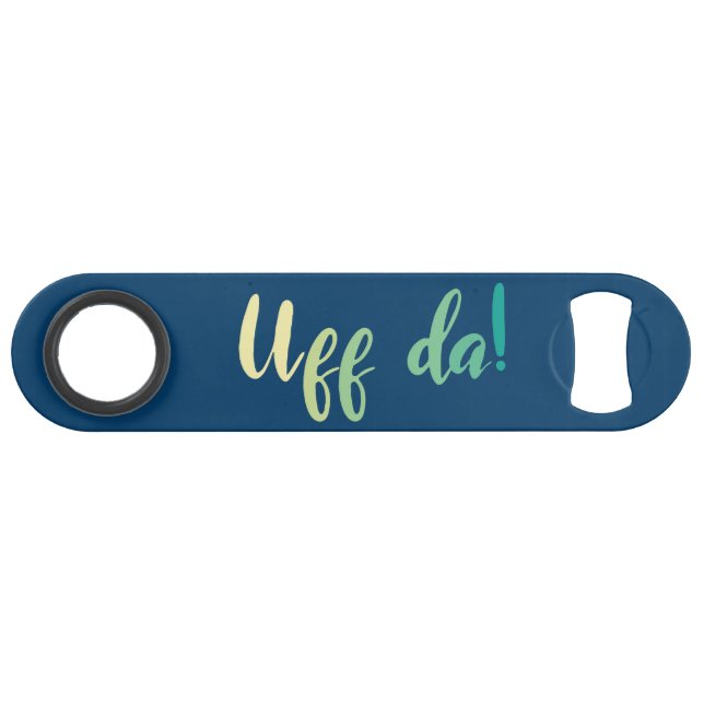 Uff Da! Norwegian, Minnesota Bar Key (Front (Horizontal))