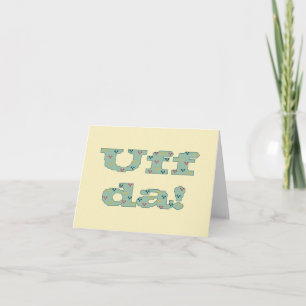 Uff da! Notecard