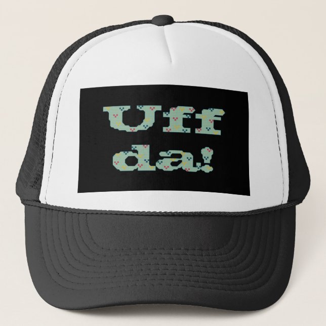 Uff da! trucker hat (Front)