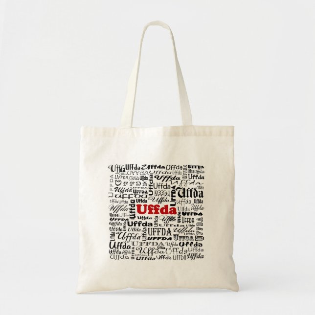 Uffda Tote Bag (Front)