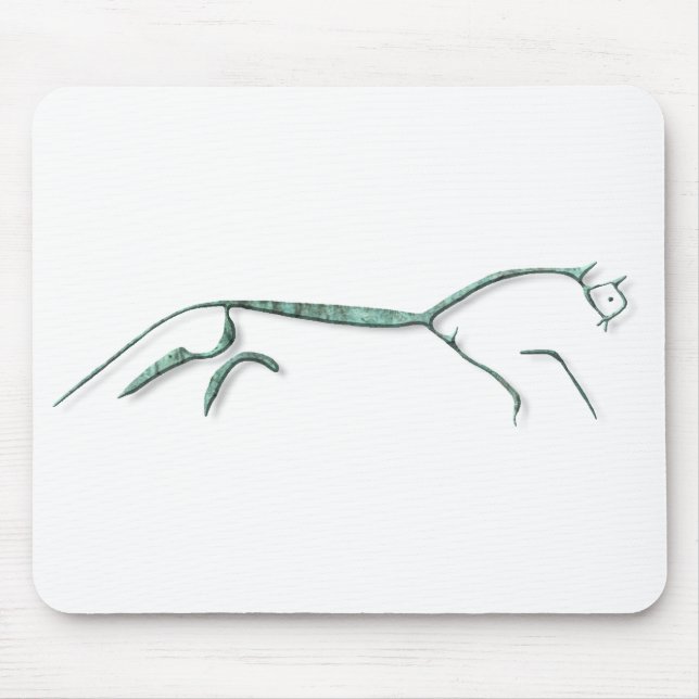 Uffington Horse Copper mousepad (Front)