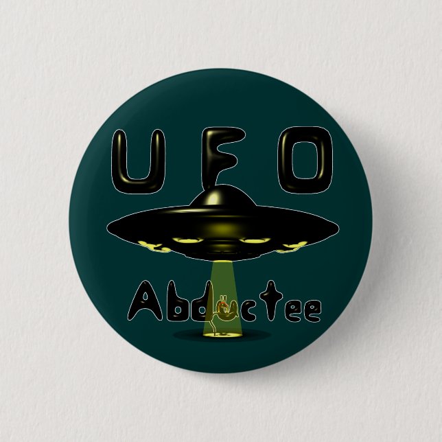 UFO Abductee Button (Front)