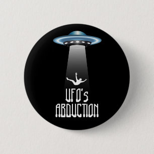 UFO abduction 2 Inch Round Button