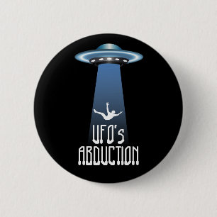 UFO abduction 2 Inch Round Button