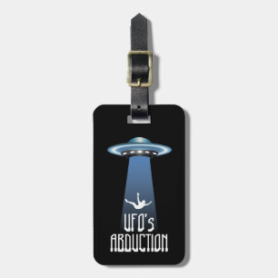 UFO abduction Luggage Tag