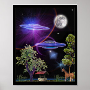 UFO abduction Poster