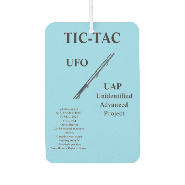 UFO AIR FRESHENER (Front)