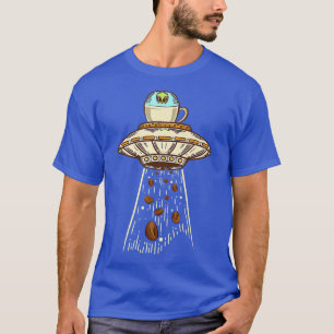 Ufo Alien Abduction Coffee T-Shirt
