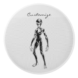 UFO Alien Thunder_Cove Ceramic Knob