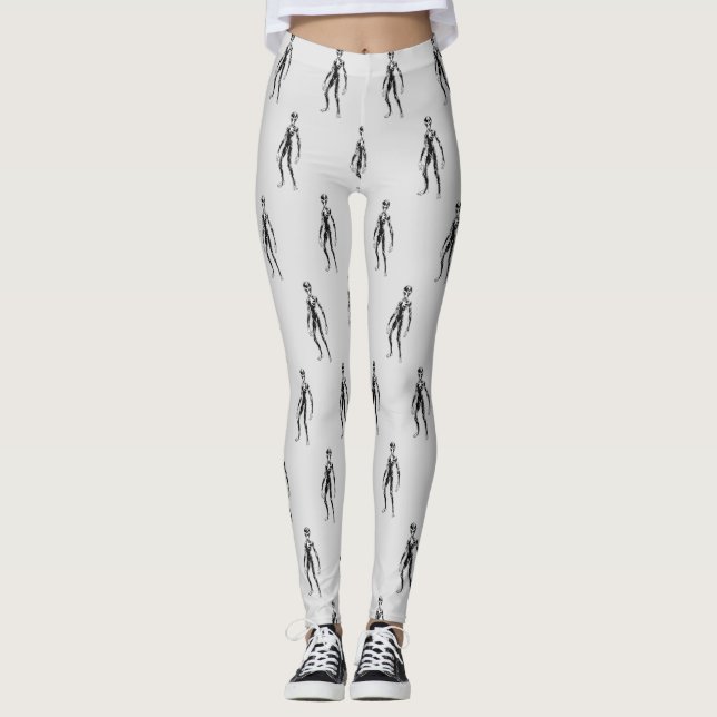 UFO Alien Thunder_Cove Leggings (Front)