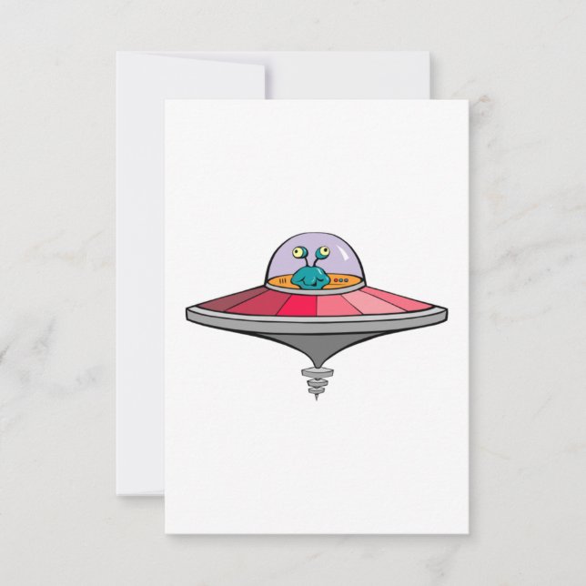 UFO and Space Alien (Front)