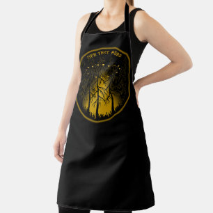 UFO Aprons Personalized Flying Saucer Gifts
