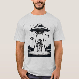 UFO Astronaut - Alien Encounter T-Shirt