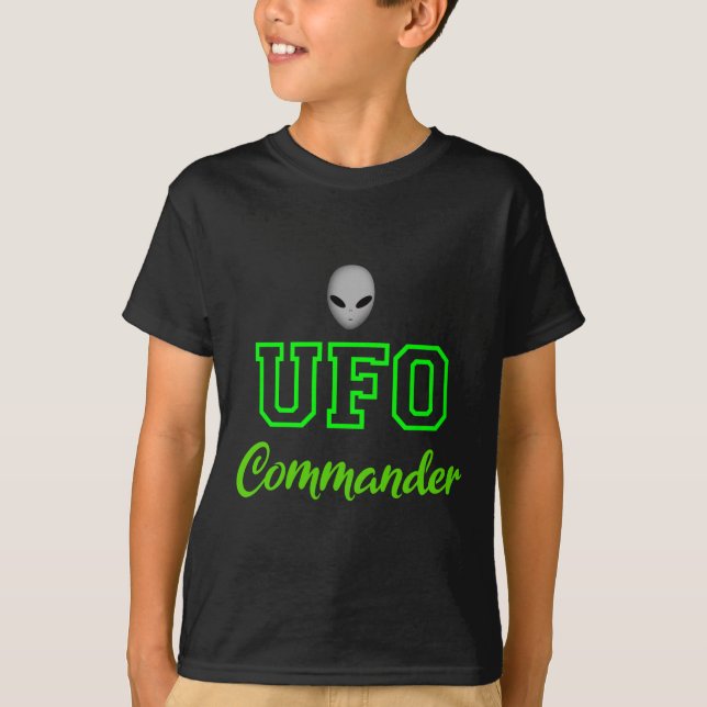 UFO Commander T-Shirt (Front)