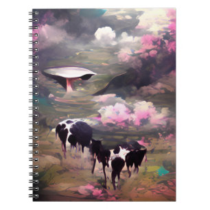 UFO Cow Abduction Notebook