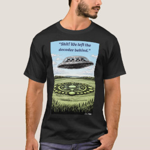 UFO CROP CIRCLES Decoder T-Shirt