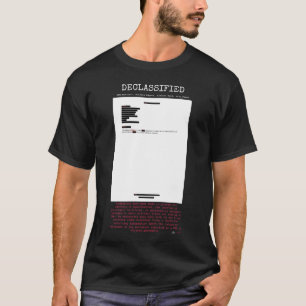 UFO - Declassified  DOW-UAP-D007, Mission Report,  T-Shirt