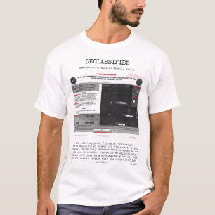 UFO - Declassified DOW-UAP-D055, M.Report, SYRIA T-Shirt