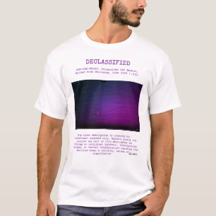 UFO - Declassified  DOW-UAP-PR029, UAE, JUNE 2024 T-Shirt