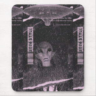 UFO design Mouse Pad