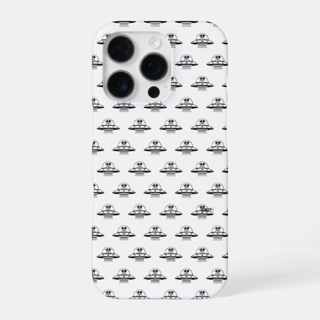 Ufo dog CG17s iPhone Case (Back)