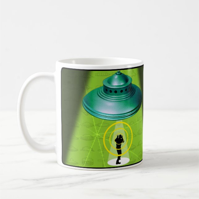 UFO Encounters Coffee Mug (Left)