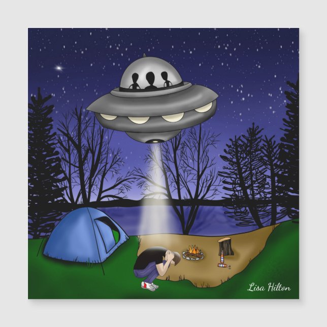 UFO Extraterrestrial Abduction Alien (Front)
