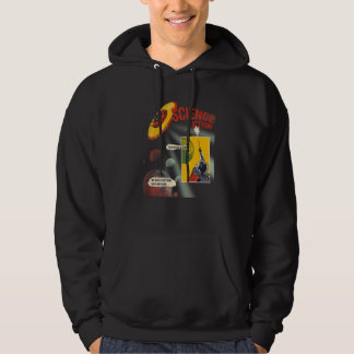 Ufo Flying Saucer Invasion 1950's Sience Fiction A Hoodie