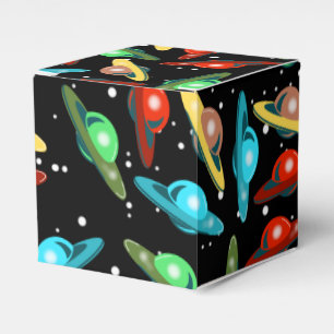 UFO FLYING SAUCER SCFI by Jetpackcorps Favor Box