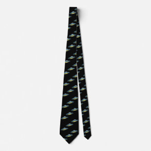 UFO Flying Saucer Tie