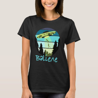 Ufo Flying Saucer Vintage Sunset Abduction Believe T-Shirt