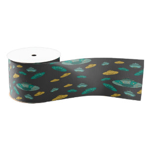 UFO GROSGRAIN RIBBON