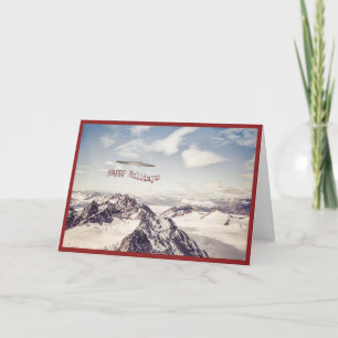 UFO holiday card
