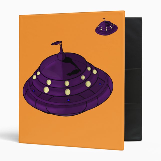 UFO Invasion! Binder (Front/Inside)