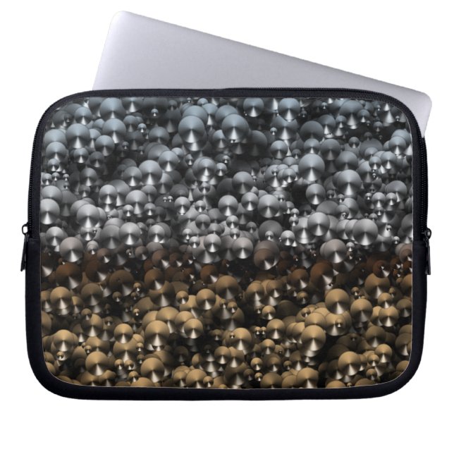 UFO Invasion Camo Laptop Sleeve (Front)