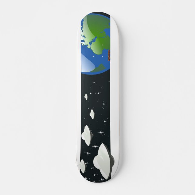 UFO Invasion Skateboard (Front)