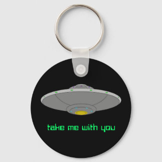 UFO keychain - take me with you